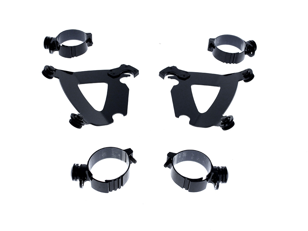 Memphis Shades Black Road Warrior Trigger-Lock Mounting Hardware. Low Rider 'S' 2025up