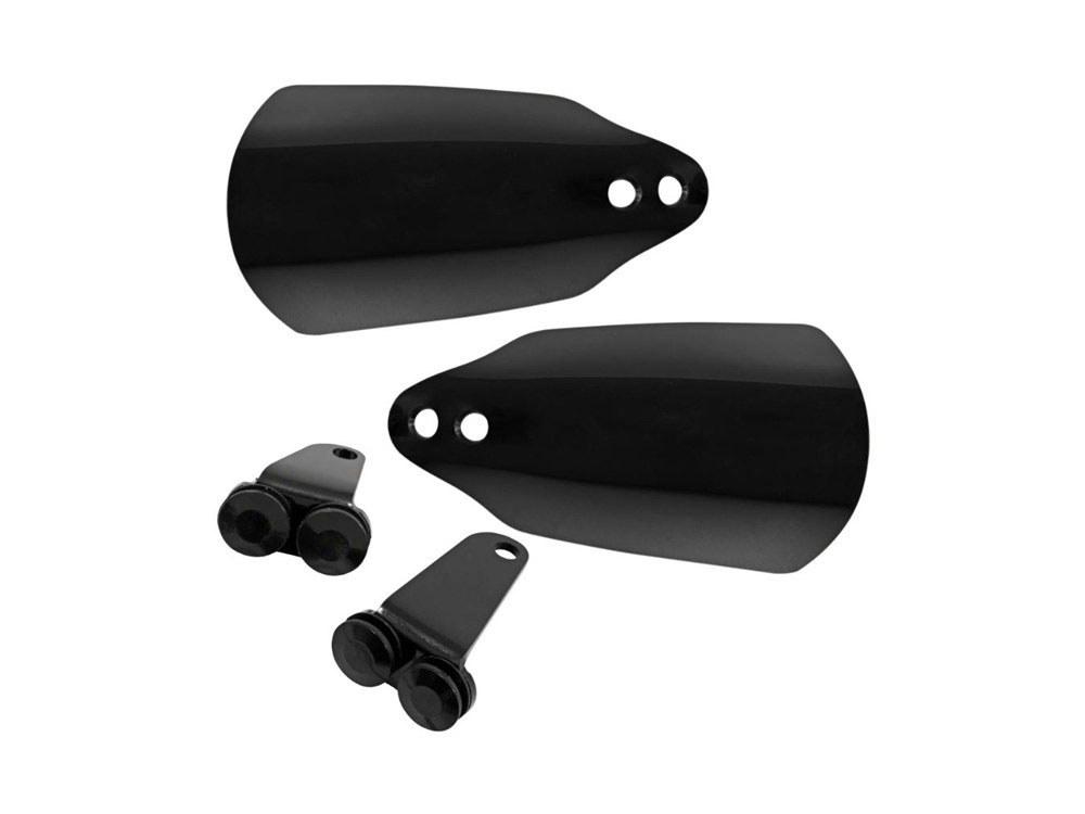 Handguards – Black. Fits Touring Models 2021up & Road King 2008-2016 with Cable Clutch.