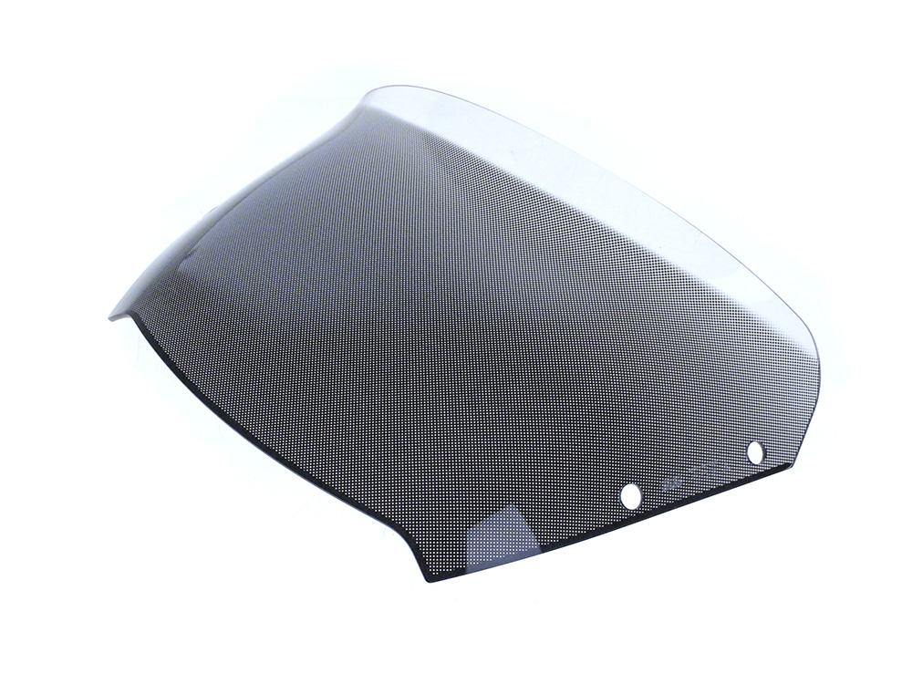 4in. Spoiler Windshield - Clear. Fits CVO Street Glide 2023up & Street Glide 2024up - Memphis Shades