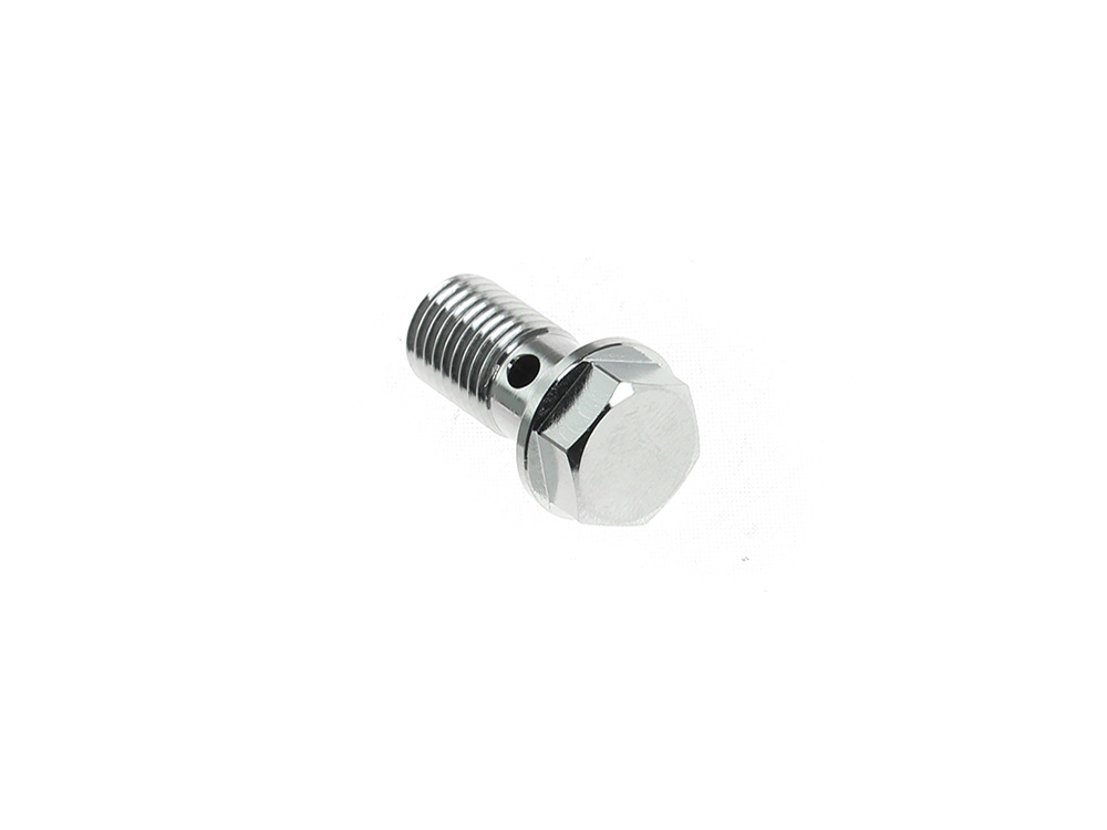 Magnum Shielding 10mm M10 x 1.25 Banjo Bolt - Chrome
