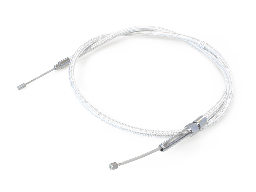 52in. Clutch Cable - Sterling Chromite. Fits 4Spd Big Twin 1968-1986