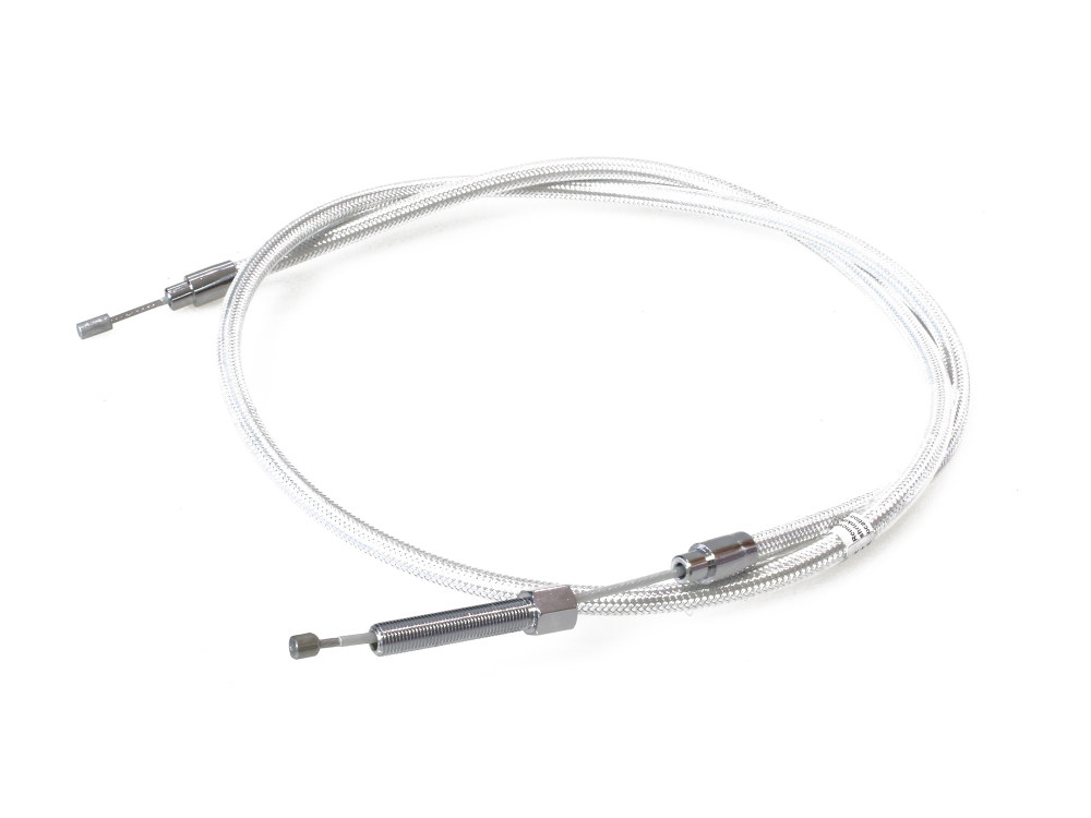 53in. Clutch Cable - Sterling Chromite. Fits FXR & FLT 1983-1986.