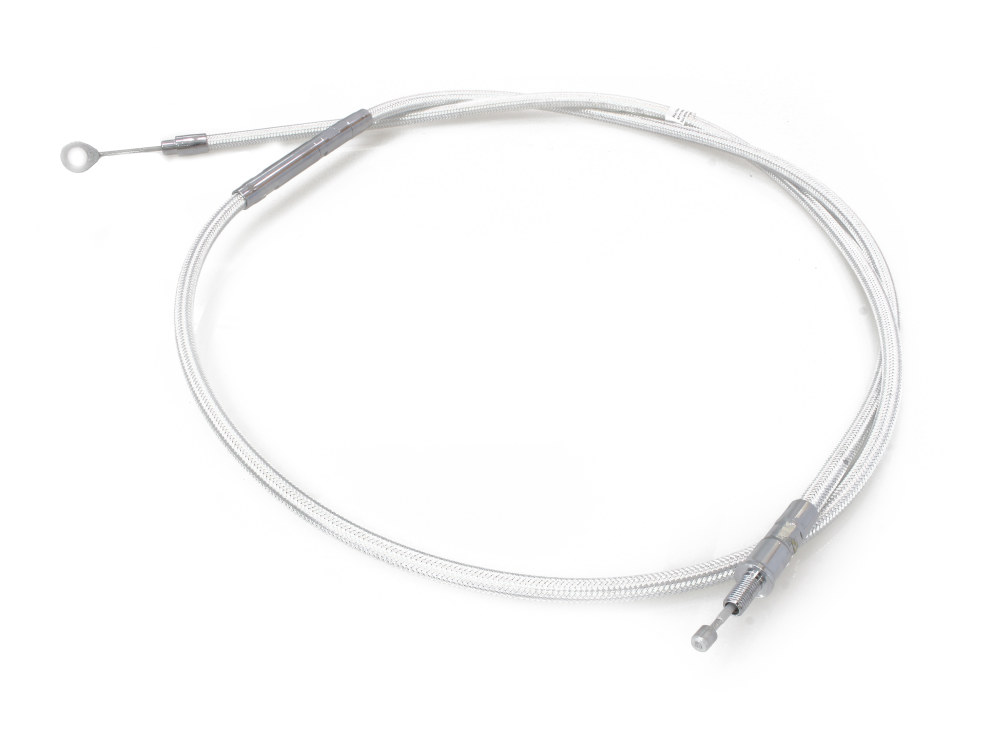 79in. Clutch Cable  – Sterling Chromite. Fits 5Spd Big Twin 1987-2006