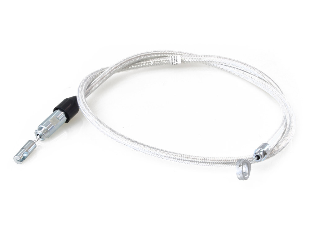 48in. Quick Connect Upper Clutch Cable – Sterling Chromite. Fits Softail 2018up & Touring 2021up