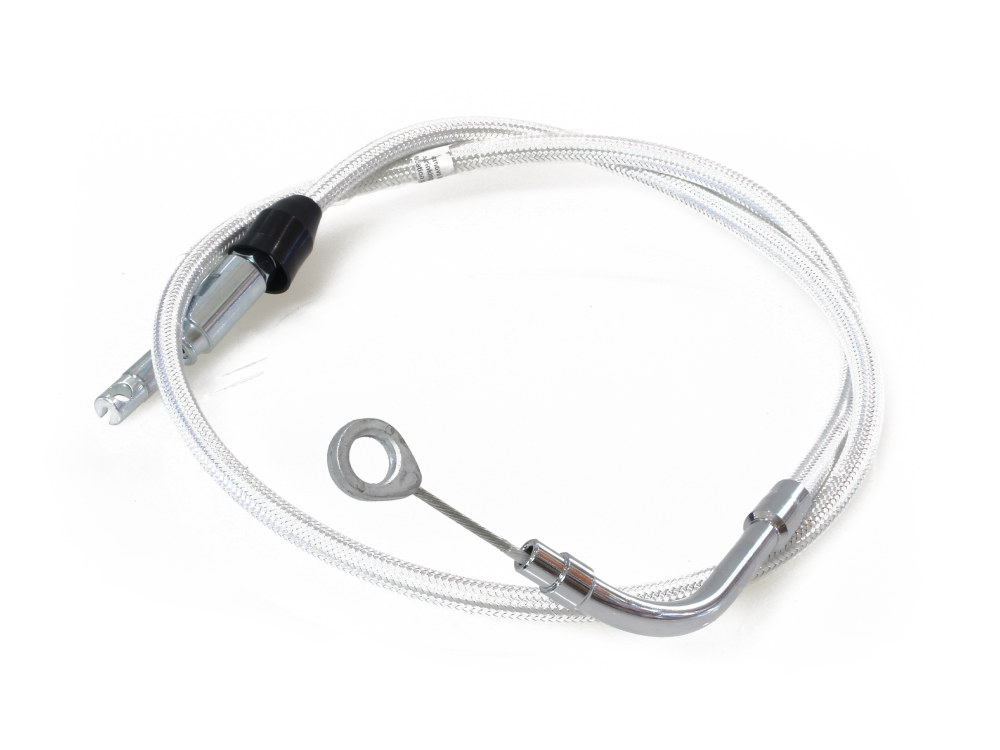 41in. Quick Connect Upper Clutch Cable – Sterling Chromite. Fits Touring 2021up.