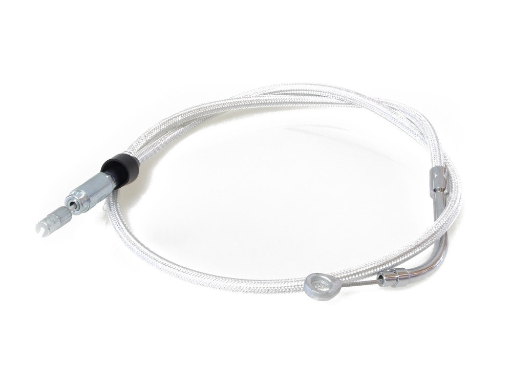 43in. Quick Connect Upper Clutch Cable - Sterling Chromite. Fits Most Touring 2021-2024