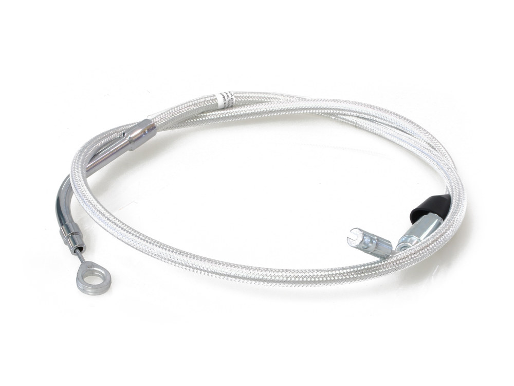 39in. Quick Connect Upper Clutch Cable - Sterling Chromite. Fits Most Touring 2021-2024