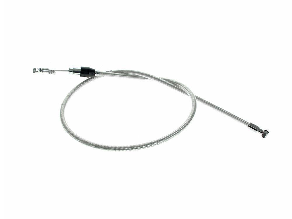43in. Quick Connect Upper Clutch Cable - Sterling Chromite. Fits Street Glide 2024up