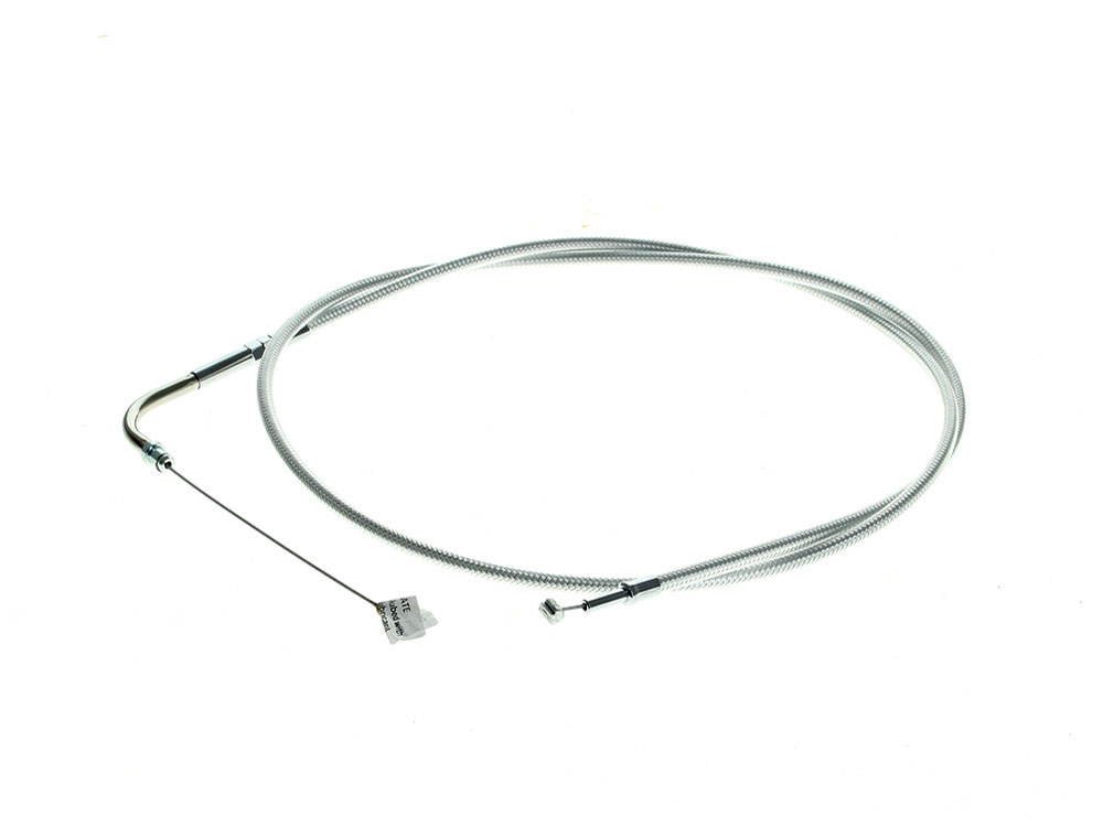 50-1/2in. Throttle Cable - Sterling Chromite. Fits Big Twin 1996-2001 with Magnetti Marelli EFI