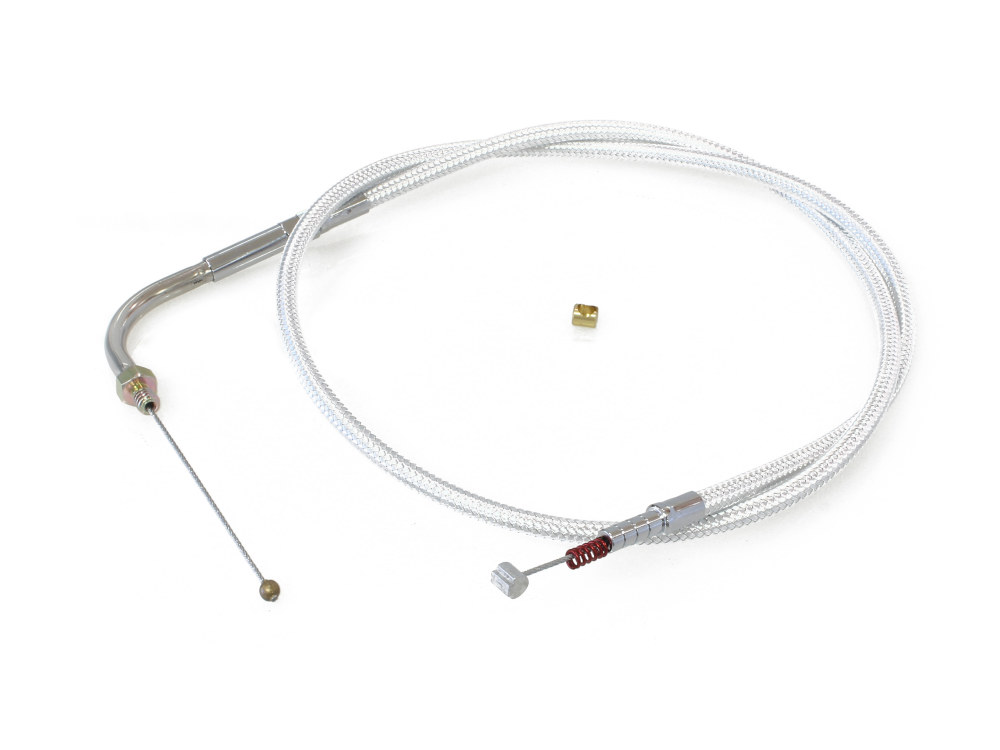 33-1/2in. Idle Cable - Sterling Chromite. Fits Big Twin 1981-1988.