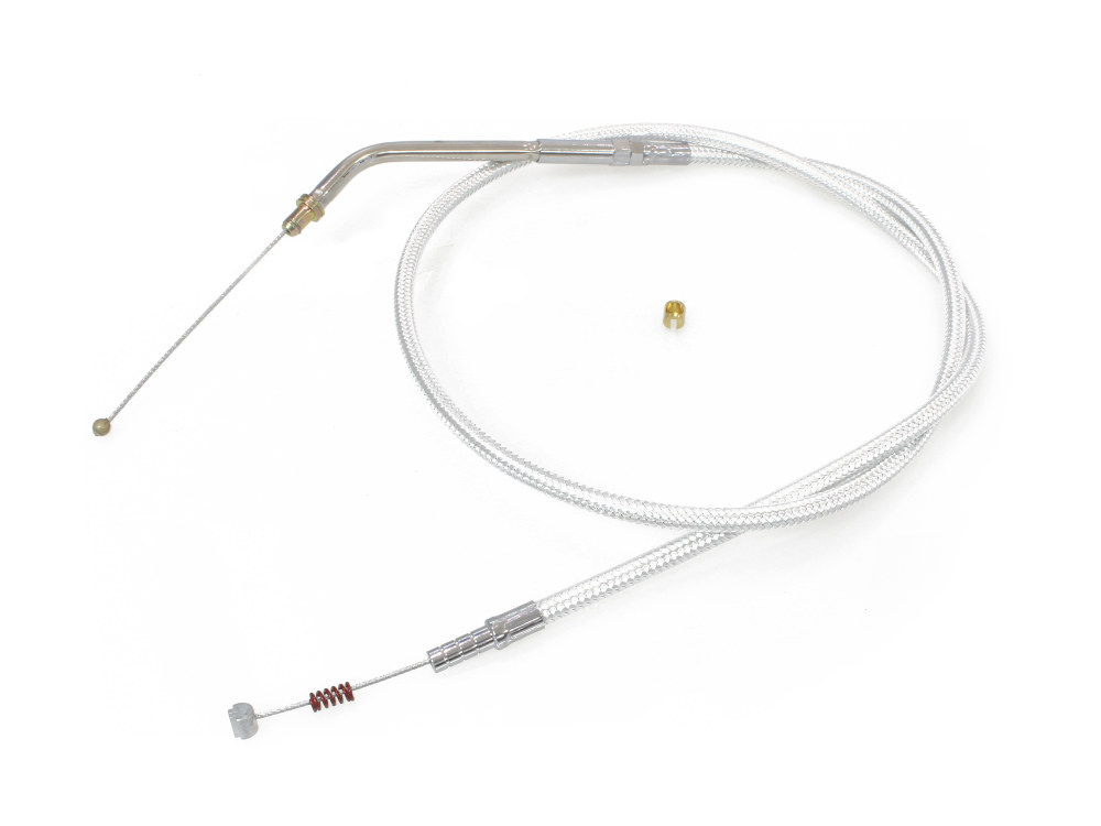 34-3/4in. Idle Cable - Sterling Chromite. Fits Sportster 1996-2006.