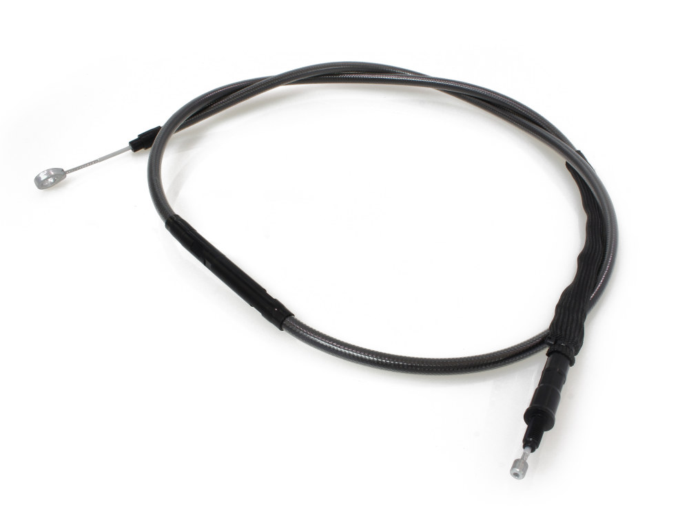 63in. Clutch Cable - Black Pearl. Fits Softail 2007up & Dyna 2006-2017.