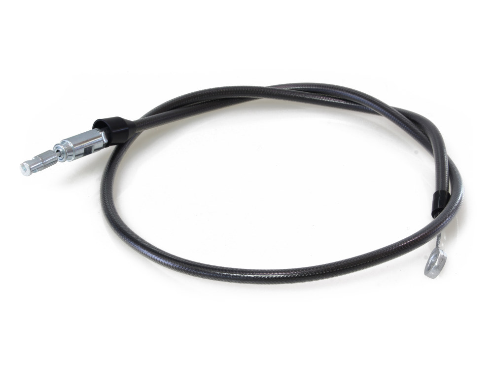 48in. Quick Connect Upper Clutch Cable - Black Pearl. Fits Softail 2018-2024 & Most Touring 2021-2024
