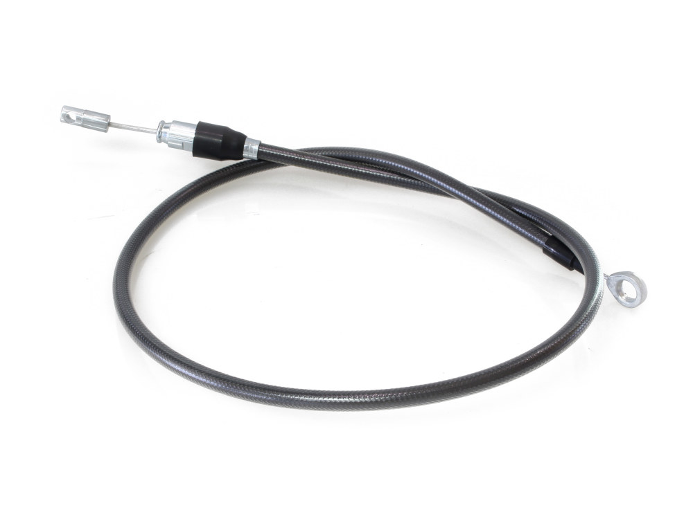 40in. Quick Connect Upper Clutch Cable – Black Pearl. Fits Softail 2018up & Touring 2021up.
