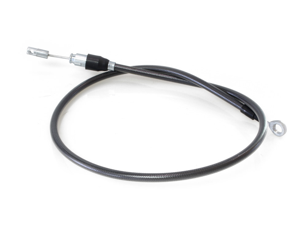 40in. Quick Connect Upper Clutch Cable - Black Pearl. Fits Softail 2018-2024