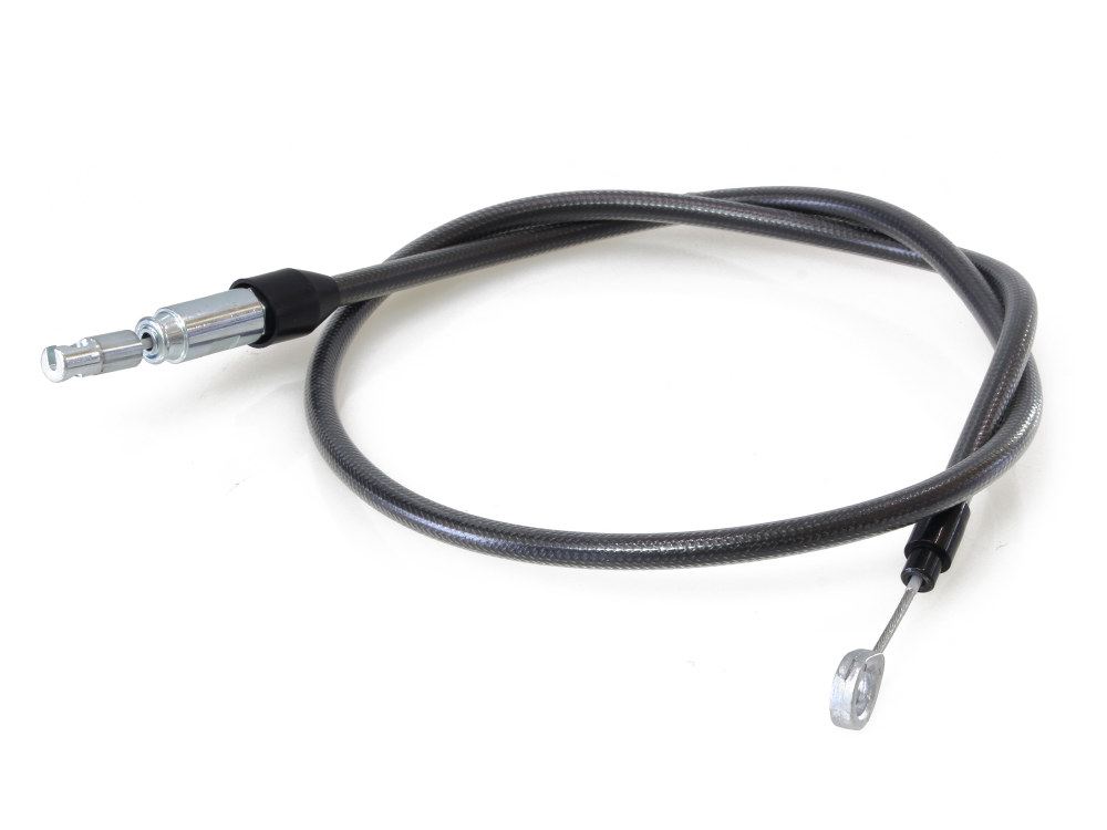 42in. Quick Connect Upper Clutch Cable - Black Pearl. Fits Softail 2018-2024 & Most Touring 2021-2024