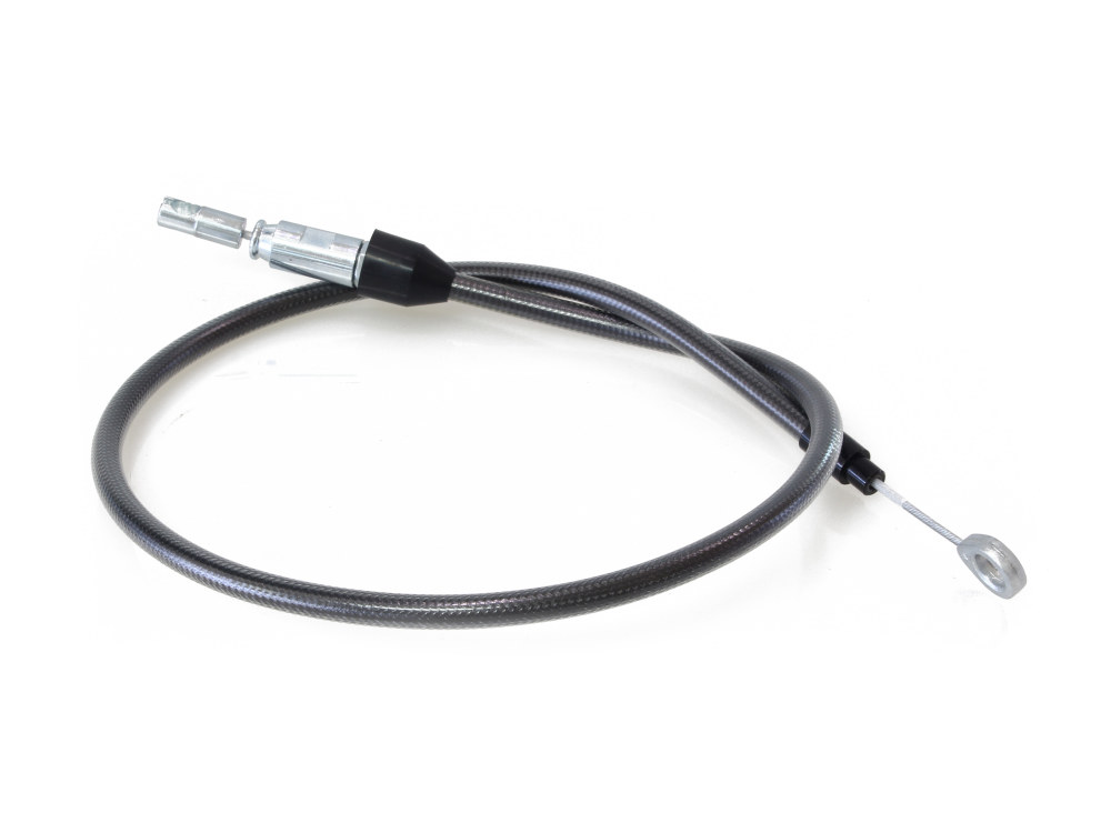 34in. Quick Connect Upper Clutch Cable – Black Pearl. Fits Softail 2018up.