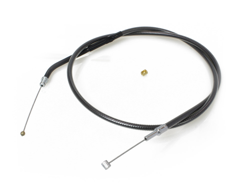 34in. Throttle Cable – Black Pearl. Fits Sportster 2007-2021.
