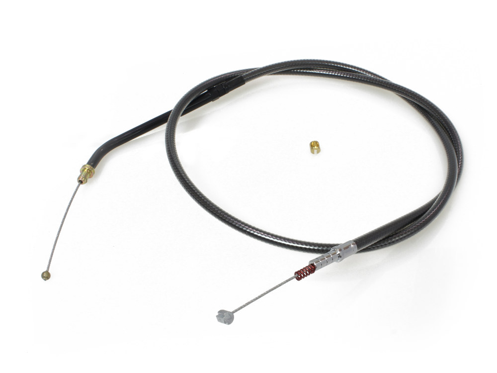 34in. Idle Cable – Black Pearl. Fits Sportster 1996-2006.