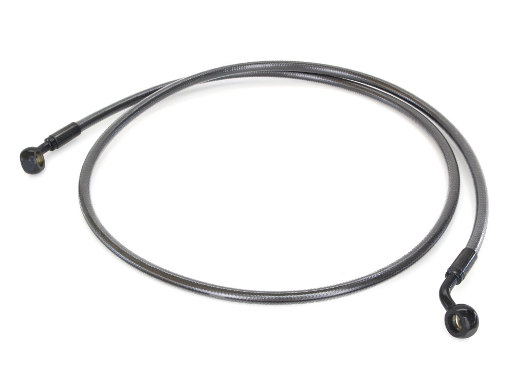 52in. E-Z Align Front Brake Line with 10mm x 35 Degree Banjo - Sterling Chromite. Fits Street 500 & Street 750 2015-2016.