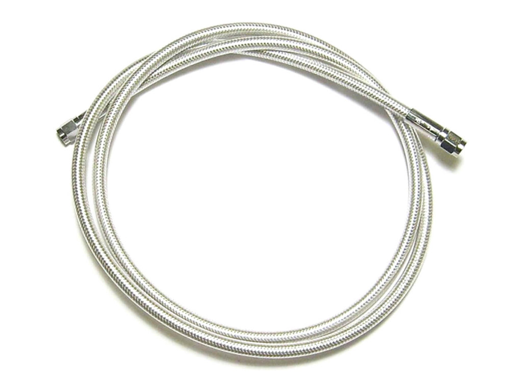 48in. Universal Brake Line - Sterling Chromite.