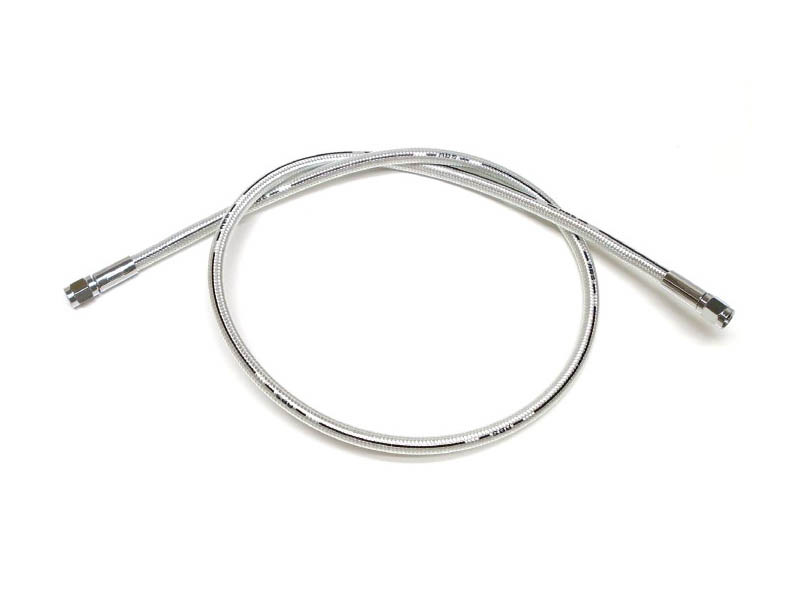 62in. Universal Brake Line - Sterling Chromite.