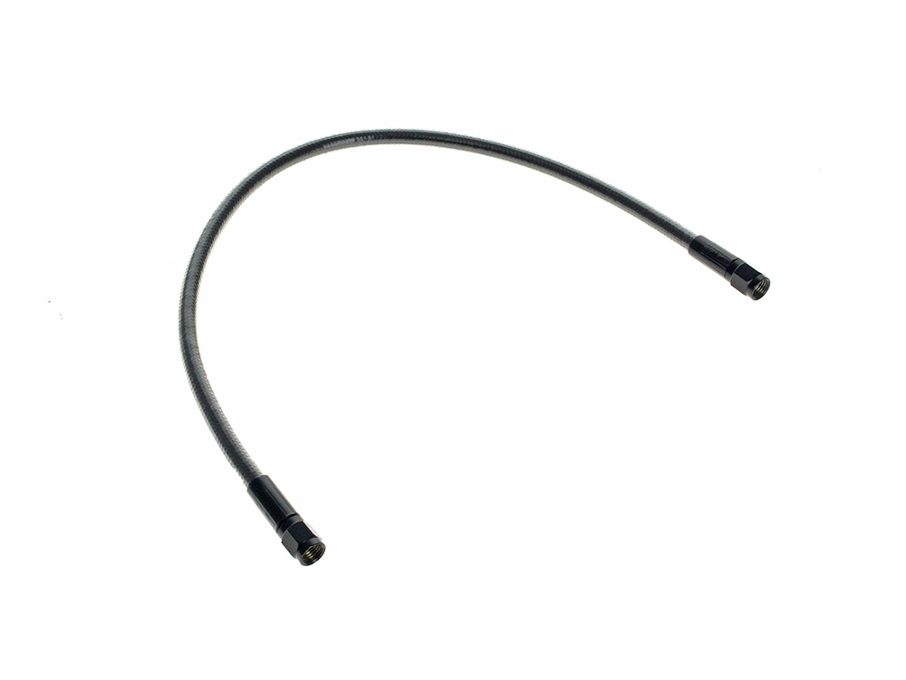 18in. Universal Brake Line - Black Pearl