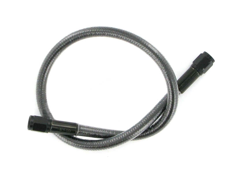 30in. Universal Brake Line - Black Pearl.