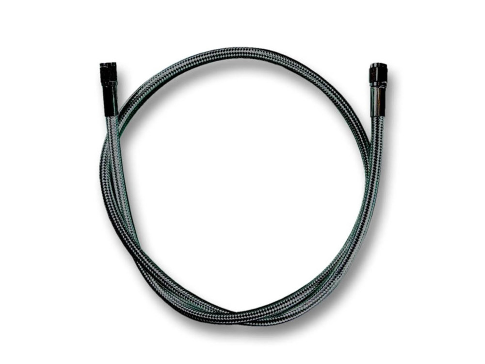 40in. Universal Brake Line - Black Pearl.