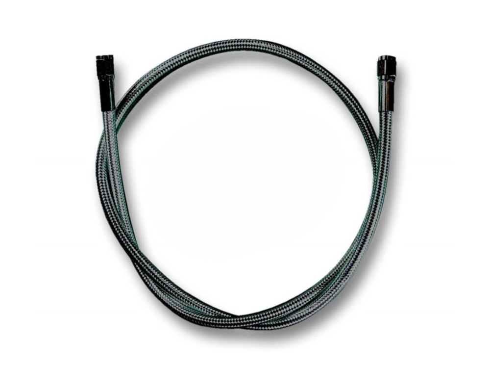 58in. Universal Brake Line - Black Pearl.