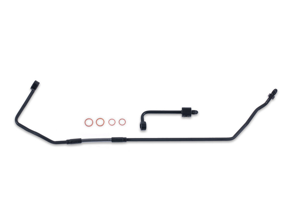 Rear Brake Master Cylinder to ABS Pump - Black. Fits Touring 2014-2023