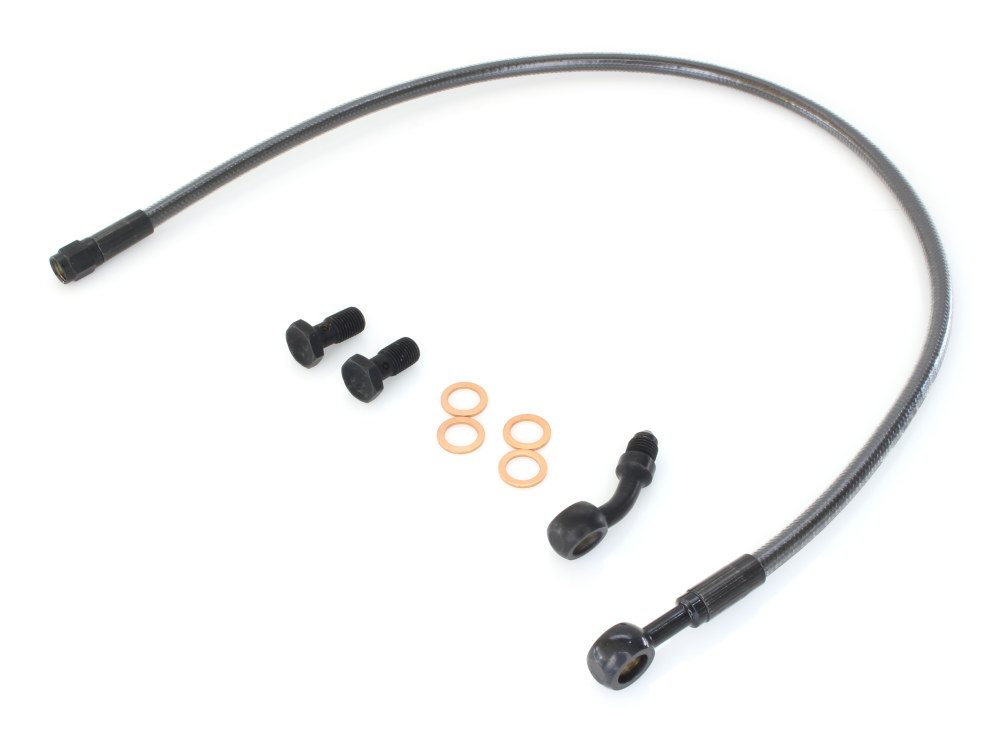 Brake Line Kit with BDL Forward Controls - Black Pearl. Fits Street 500 & 750 2016-2020