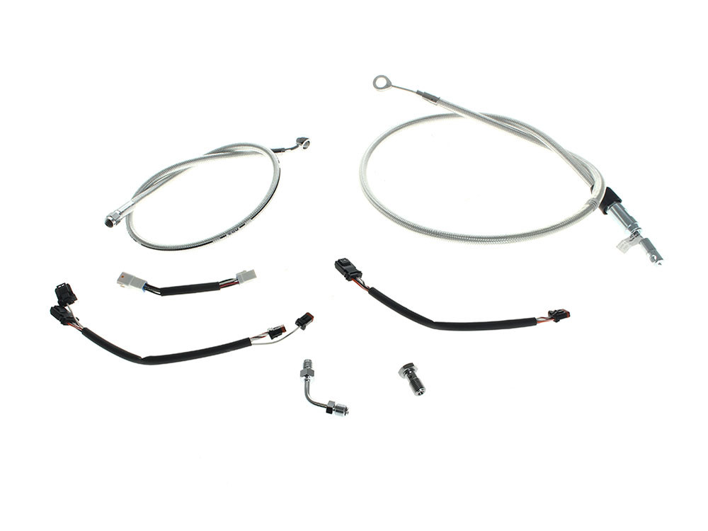 Sterling Chromite Cable Kit. Suits 14in. Ape Hangers on Breakout 2018-2024