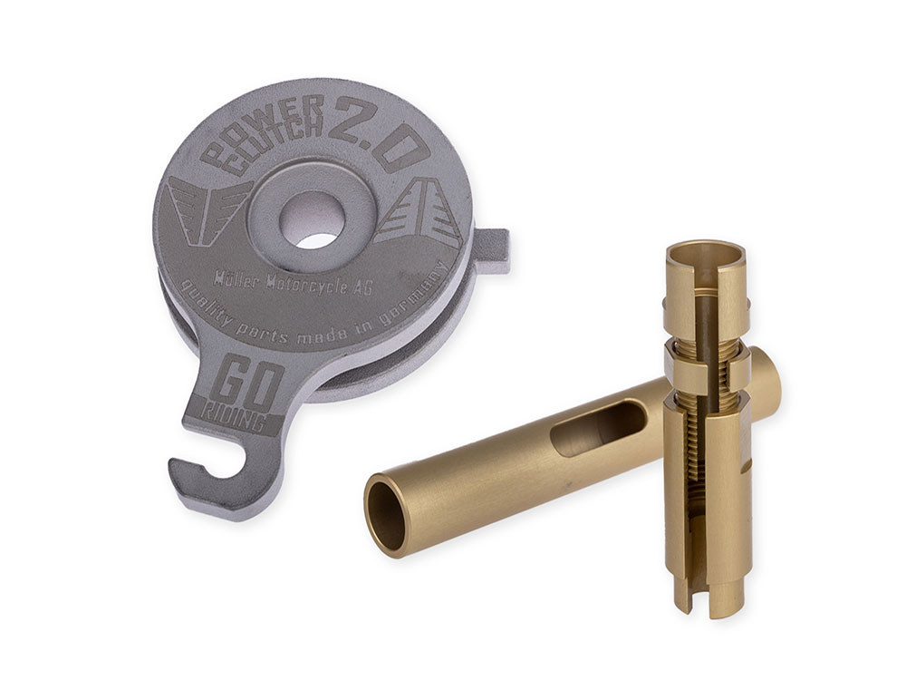 Power Clutch with Muller Clutch Control Kit. Fits Milwaukee-Eight 2017up with Cable Clutch