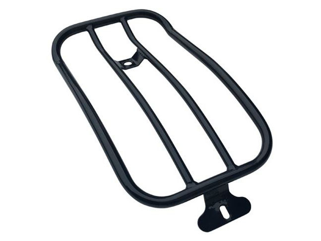 Solo Seat Luggage Rack – Black. Fits Low Rider/S & Sport Glide 2018up.