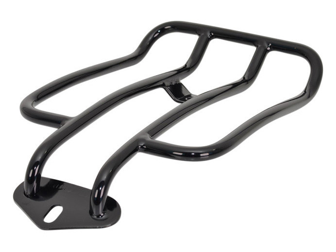 Solo Seat Luggage Rack – Black. Fits Sportster 2004-2021