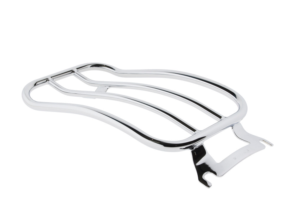 Solo Seat Luggage Rack – Chrome. Fits Touring 1997up.