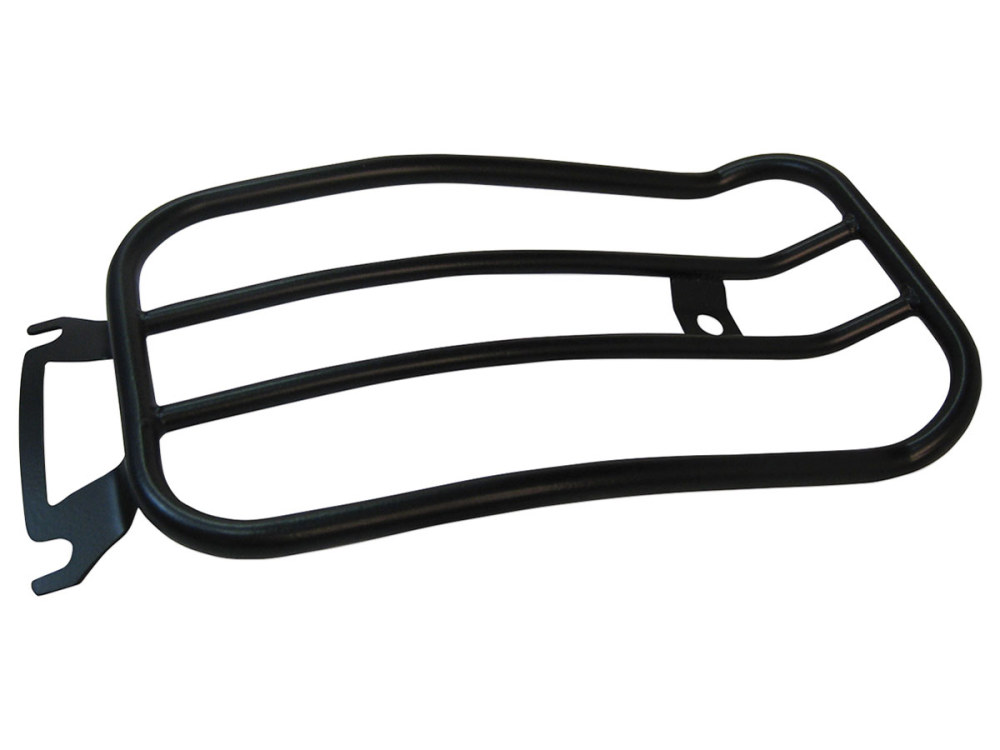 Solo Seat Luggage Rack – Black. Fits Touring 1997up.