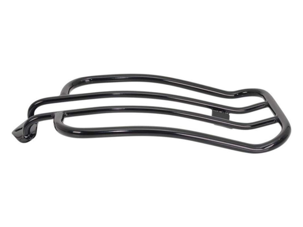 Solo Seat Luggage Rack - Gloss Black. Fits most Dyna 2006-2017.