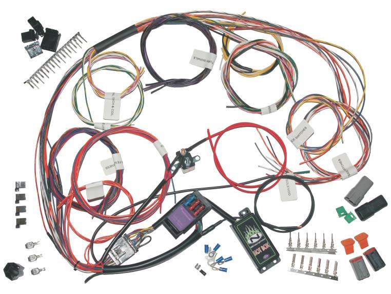 Namz Custom Cycle Products Wiring Harness. Fits all non-EFI Bikes