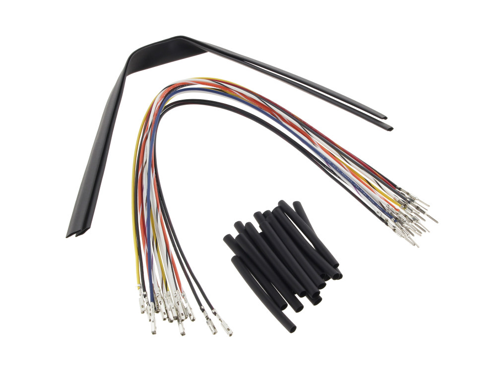 Handlebar Wiring Harness 15in. Extension Kit. Fits Softail 2007-2010, Dyna 2007-2011, Sportster 2007-2013 & V-Rod 2007-2017.
