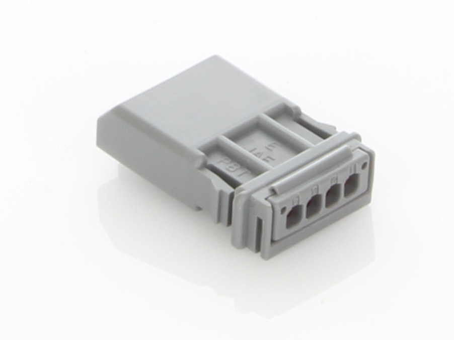 MX-1900 4-Position Pin Housing - Grey.