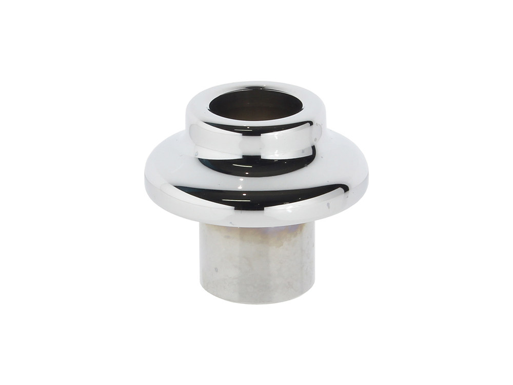 Axle Spacer - Chrome. Used with Performance Machine Pulleys fits on Pulley Side.