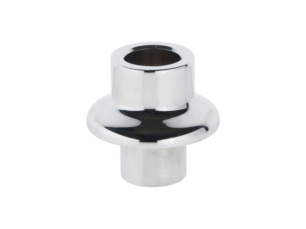 Axle Spacer – Chrome. Used with Performance Machine Pulleys fits on Pulley Side.