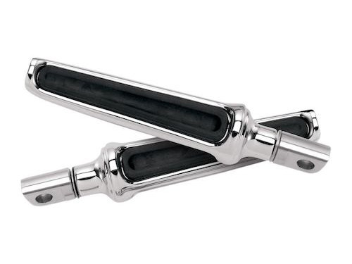 Contour Footpegs with Universal Male Mount – Chrome.