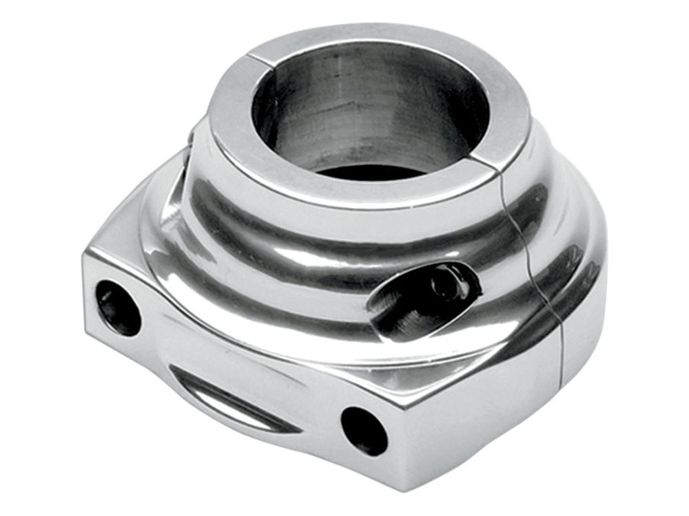 Dual Cable Throttle Housing - Chrome. Fits H-D 1996up.