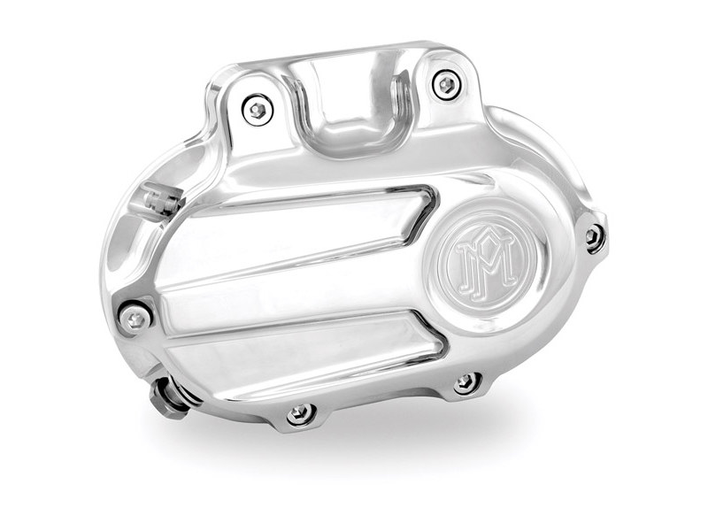 Scallop Hydraulic Clutch Cover – Chrome. Fits Dyna 2006-2017, Softail 2007-2017 & Touring 2007-2013.