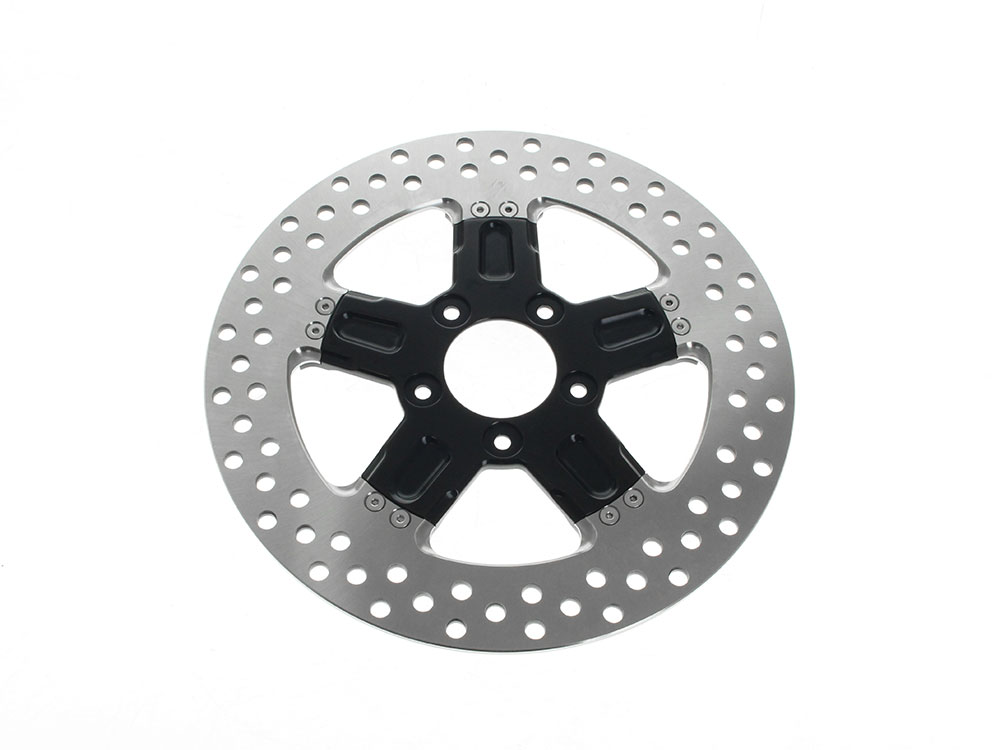 11.5in. Front Formula Disc Rotor - Black Anodized. Fits H-D 1984up with 11-1/2in. Disc Rotor(s).