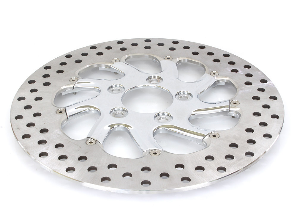 11.8in. Right Hand Rear Torque Disc Rotor - Chrome. Fits Touring 2008up.