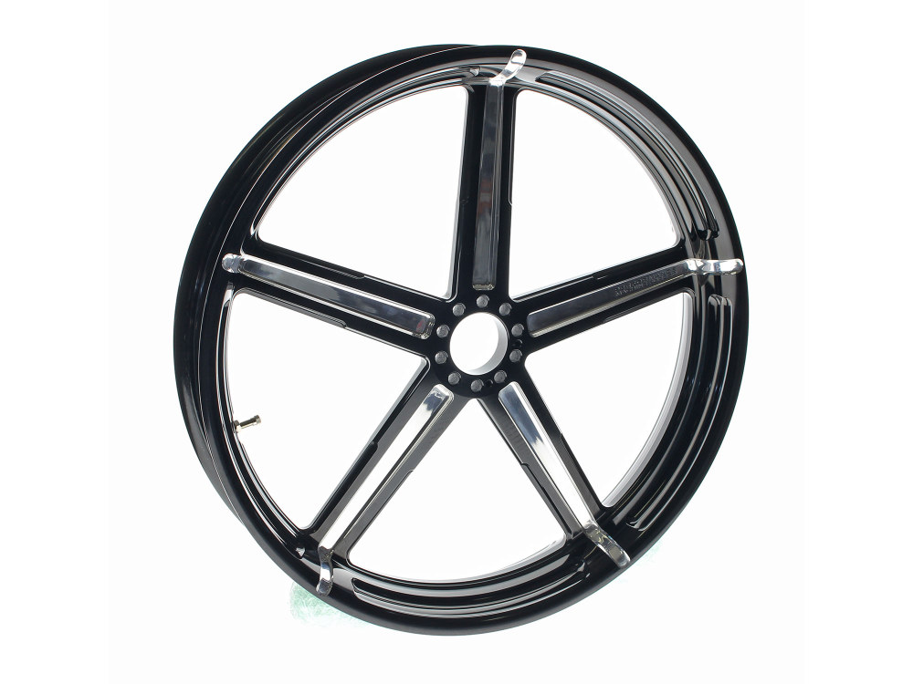 21in. x 3.50in. wide Formula Wheel – Black Contrast Cut Platinum
